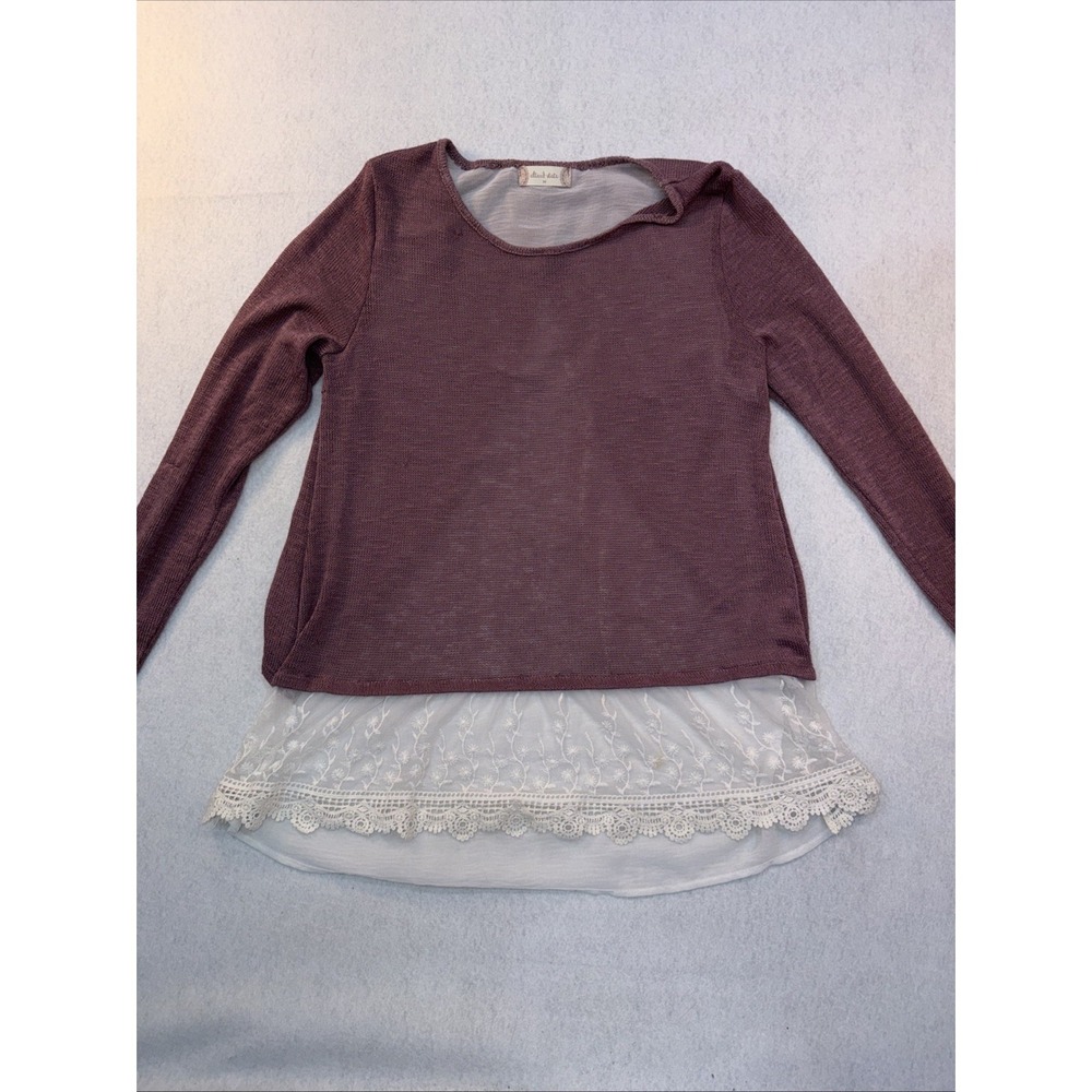 Altar'd State Womens Size Medium‎ Sheer Layer Style Top